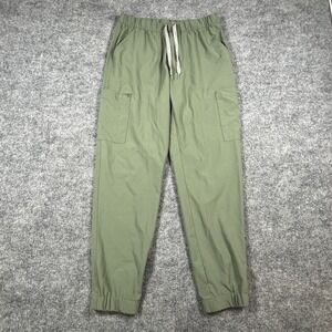 WonderWink Renew Jogger Scrub Pants Mens Small Green Tapered Leg Modern Fit